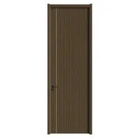 Factory sale high quality interior solid teak wood door for room 1