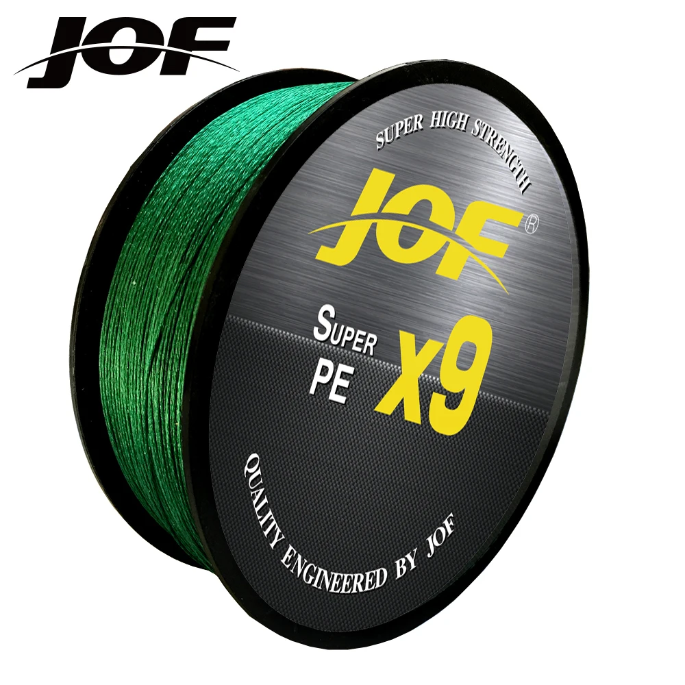 JOF Fishing Carp Linha De Pesca 500/300m 9 Strand Braid Multifilament Super  Smooth Round Wire 20LB 24LB 35LB 40LB 50LB 65LB 80LB