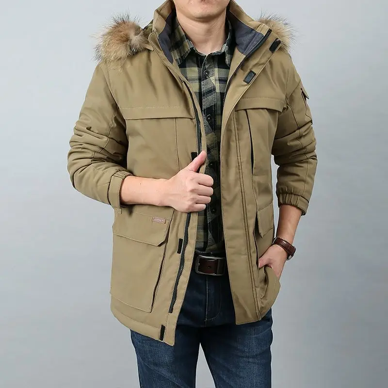 Tactical Jacket for Men Oversize Winter Bomber Windbreaker Camping Heating Military Oversize Mountaineering Sport