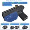 IWB Kydex Holster for Glock 19 23 25 32 44 45 w/ Streamlight TLR-8 8A 8G Tactical Flashlight Inside Waistband Concealed Carry 2