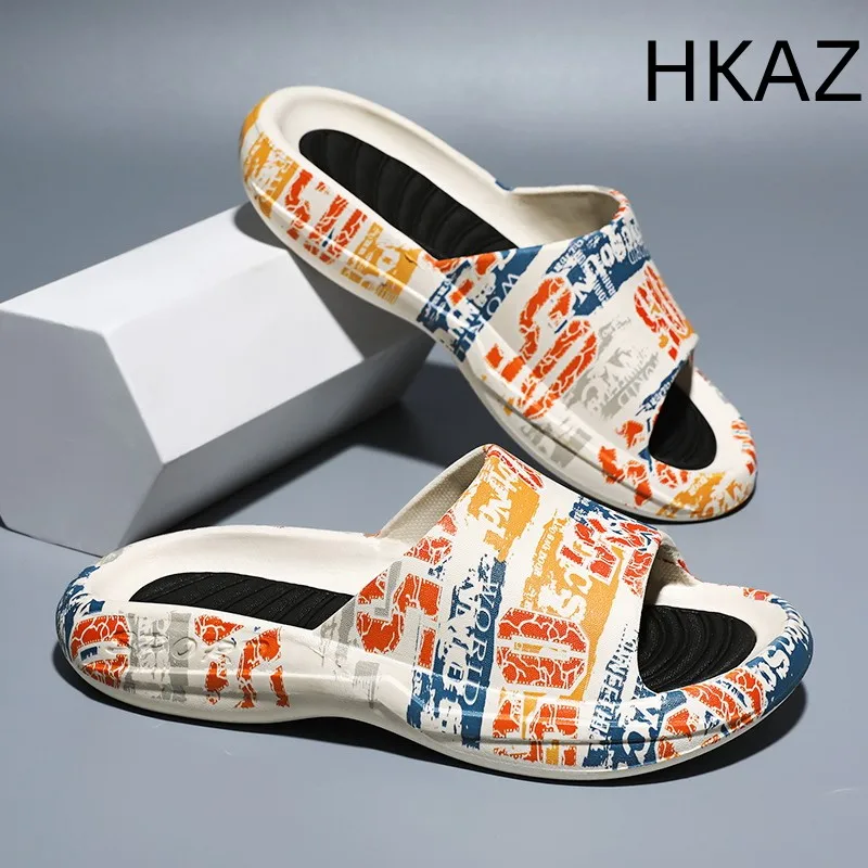 

Men's Summer Slippers Lightweight Wear-Resistant Breathable Beach Fashion Platform Water Proof Comfortable Non-slip Summer Main