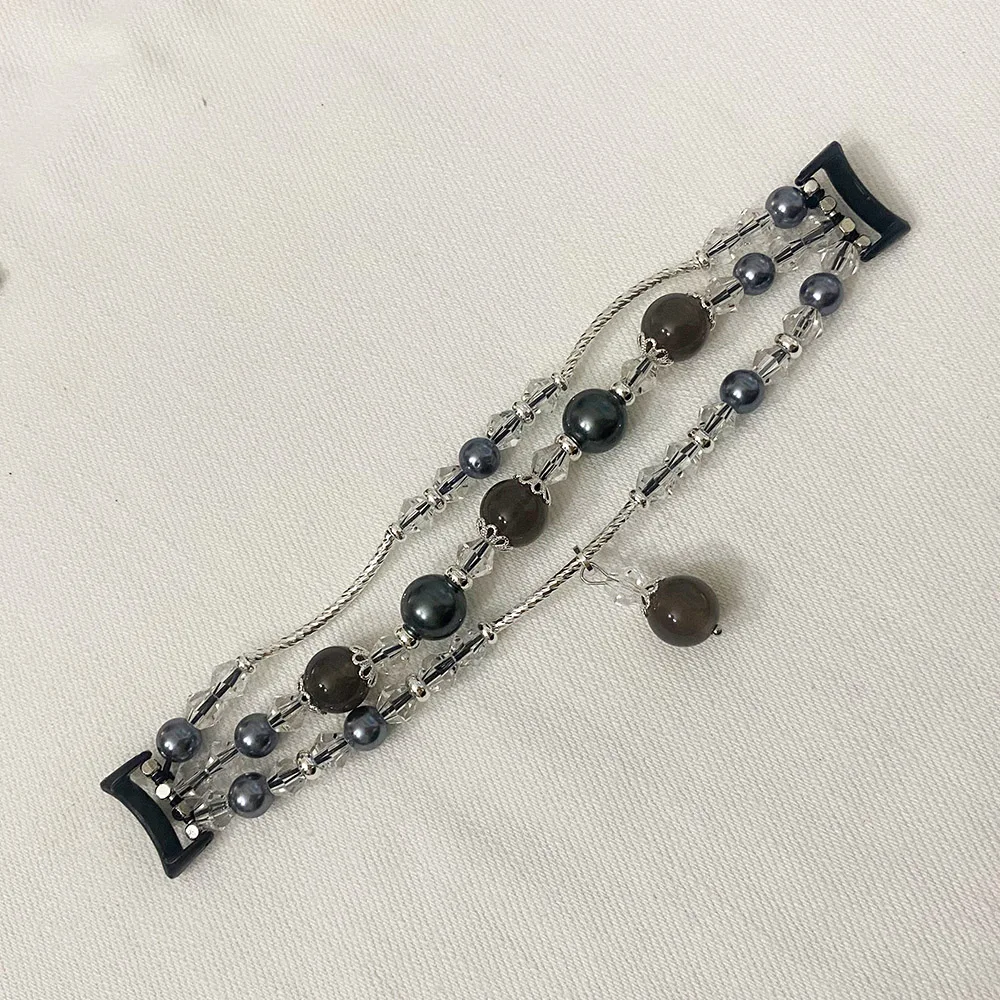 Elegant Jewelry Stretchy Bracelet with Beads - Fashion Wrist Band Loop