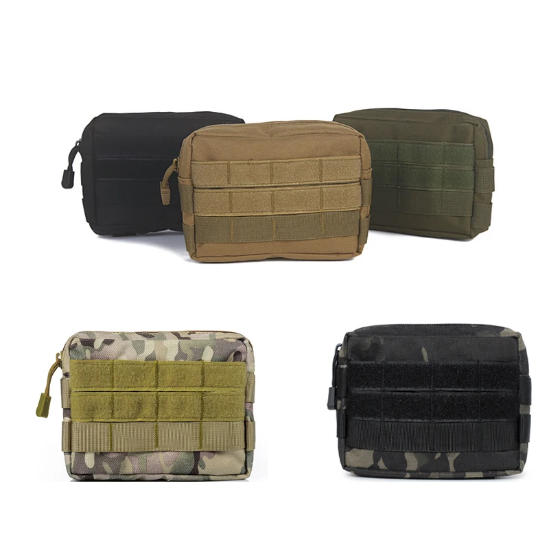 야외 군사 EDC 캐리 도구 허리 가방 molle 조끼 전술 액세서리 가방 의료 응급 처치 가방, 사냥 가방 생존 장비