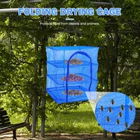 Multifunctional Hanging Drying Net Breathable Hanging Basket Protection Flowers Buds Plants Organizer for Home Kitchen Courtyard 2