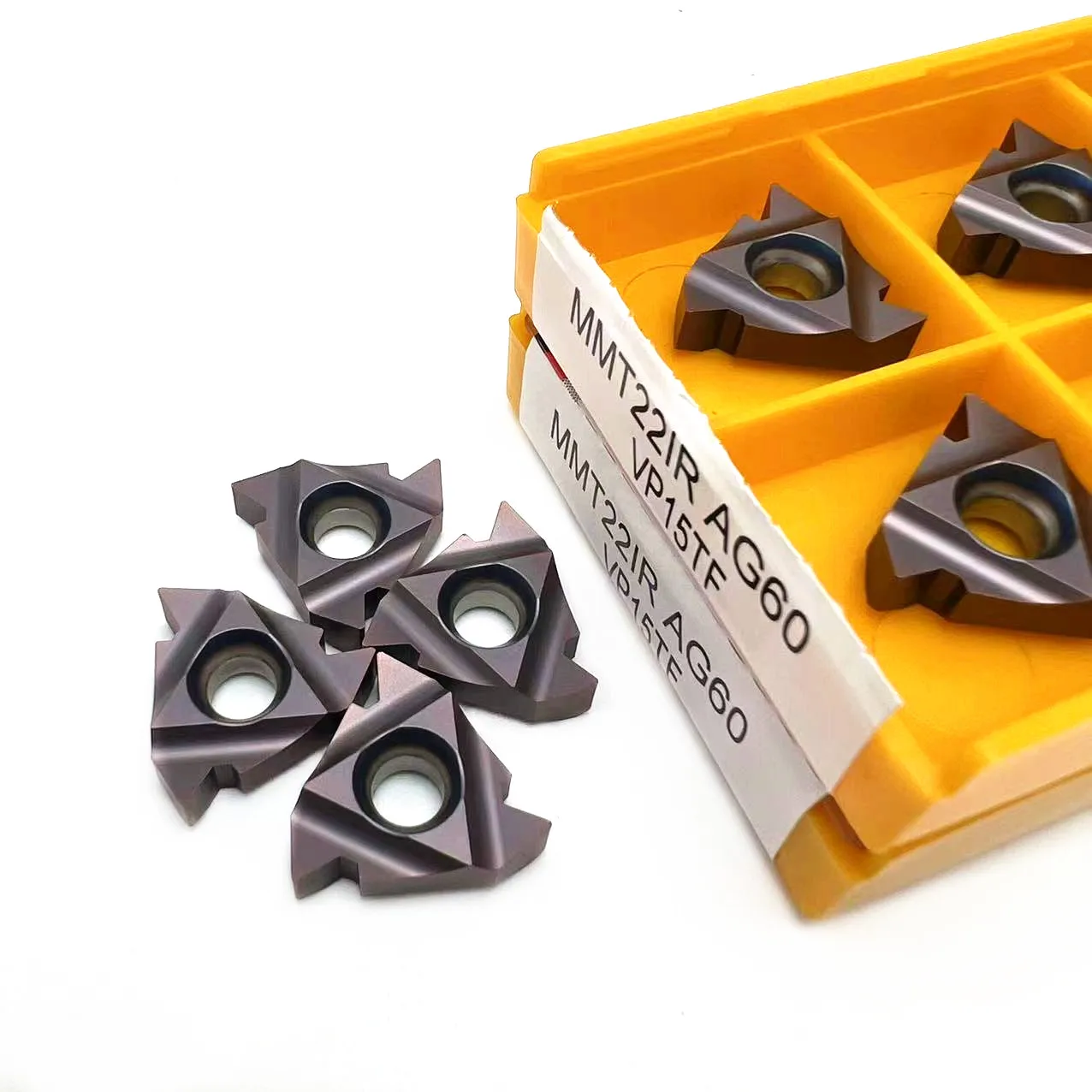 

Thread Turning Tool MMT 22ER AG60 VP15TF UE6020 US735 MMT22IR AG60 Threaded Carbide Tool Milling Tool 22ER 22IR Thread Insert