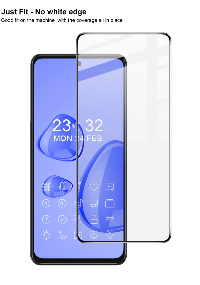 

Imak Pro+ Full Tempered Glass For OnePlus Nord CE 3 Lite 5G Screen Protector For OnePlus Nord CE 3 Lite 5G Protective Glass Film