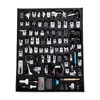11-82pcs/Set Sewing Machine Presser Foot Press For Brother Singer Kit Braiding Blind Stitch OverLock Zipper Ruler Parts 1