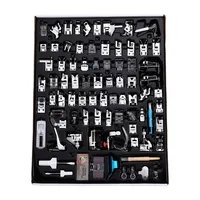 11-82pcs/Set Sewing Machine Presser Foot Press For Brother Singer Kit Braiding Blind Stitch OverLock Zipper Ruler Parts 1