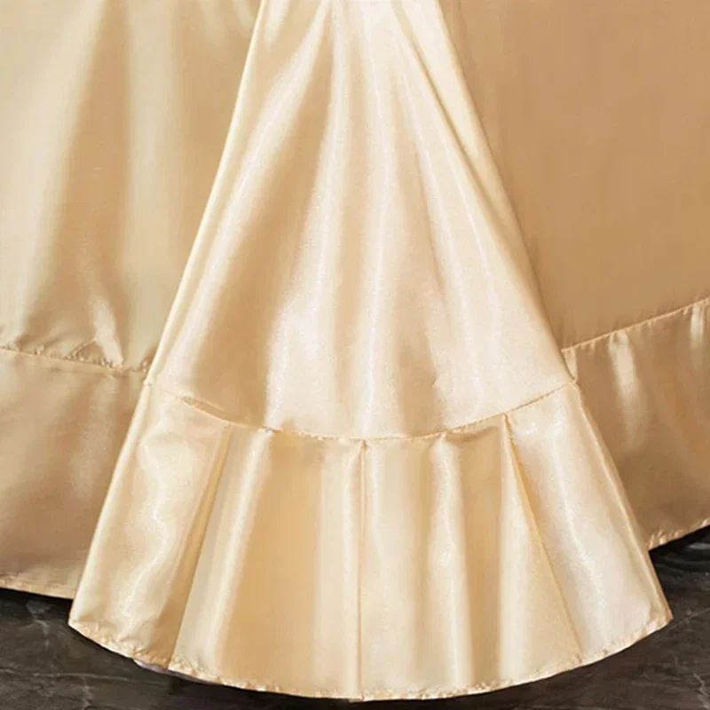 High-end Mulberry Silk Bed Sheet and Pillowcase or Only A Bedsheet Luxury Stain Silky Bed Sheet Set Queen Beautify Skin Bedsheet 5