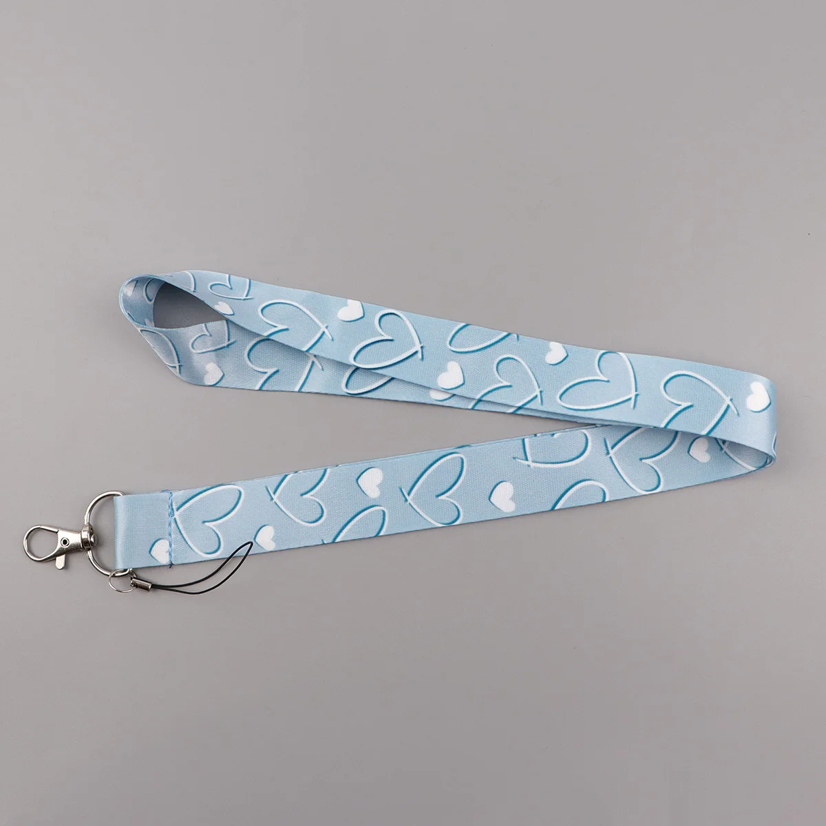 Heart Credential Holder Minimalist Style Lanyards for Key Neck Strap For Card Badge Gym Keychain Keyring Accessories Gifts