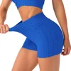 84396-944bb0.jpg Femmes taille haute Push Up course pantalons de Yoga Shorts de Sport vêtements de Yoga gymnase séchage rapide Fitness sans couture hanche ascenseur serré vêtements de Sport