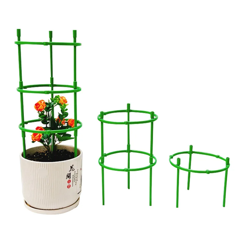 Spliceable-flower-bracket-support-ring-support-rod-indoor-plant-flower ...