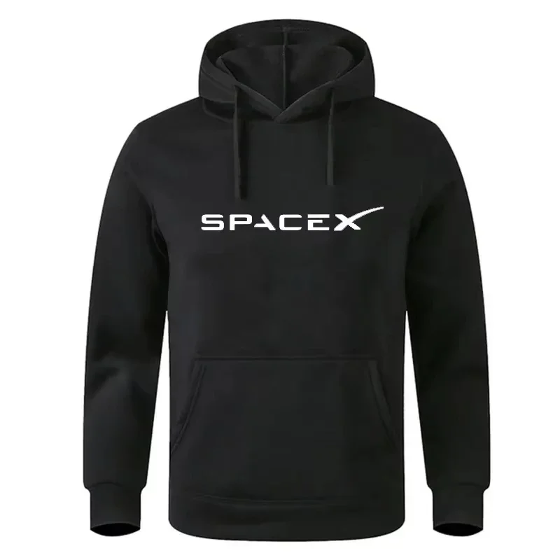 SpaceX Space Travel Bedruckte Hoodies für Herren und Damen, lose Hoodies, Hip-Hop-Stil, Mode, 2025, Frühlings- und Herbstkollektion