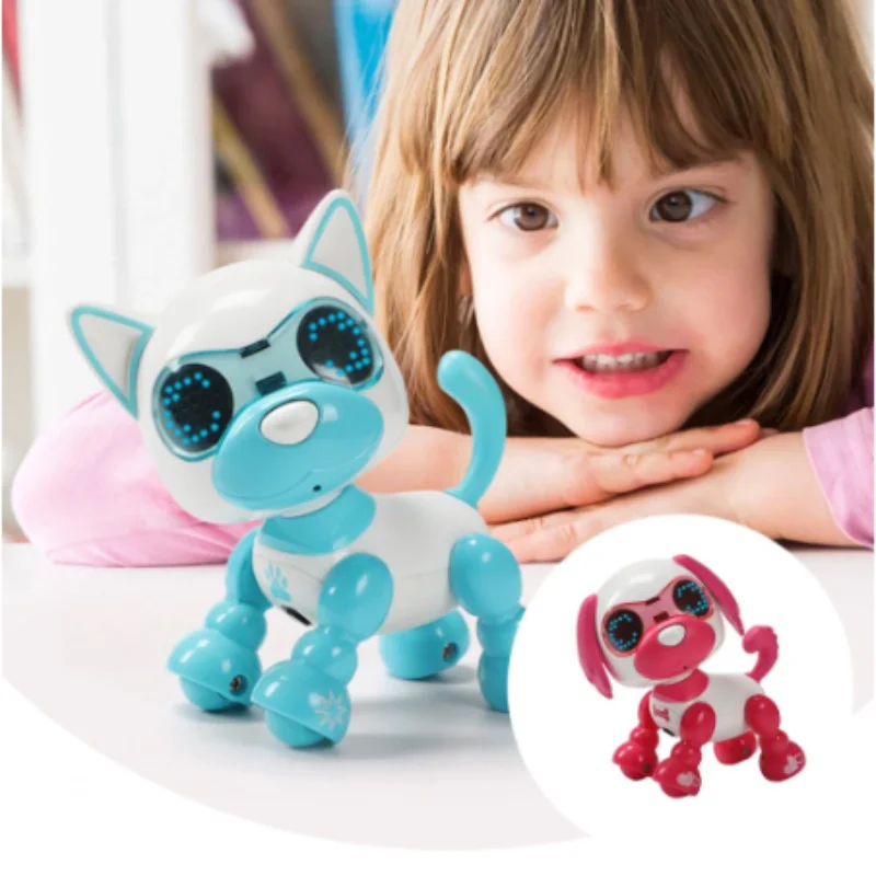 

Cute Gift for Kids Adults Plastic Robot Dog Kids Game Electric Toys for Creative Supplies for Touch Sensitive Electric Robot Dog