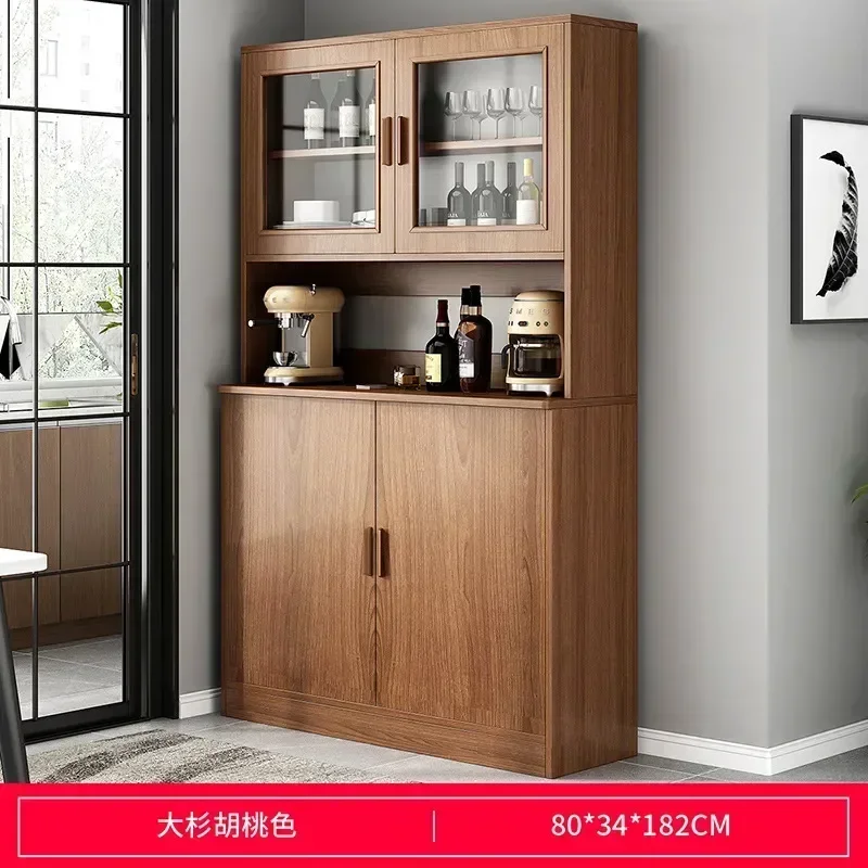 Modern Tall Minimalist Sideboard et Slate Cupboard Living Room Furniture Entrance Hall Console Table Kitchen Storage Cabinet