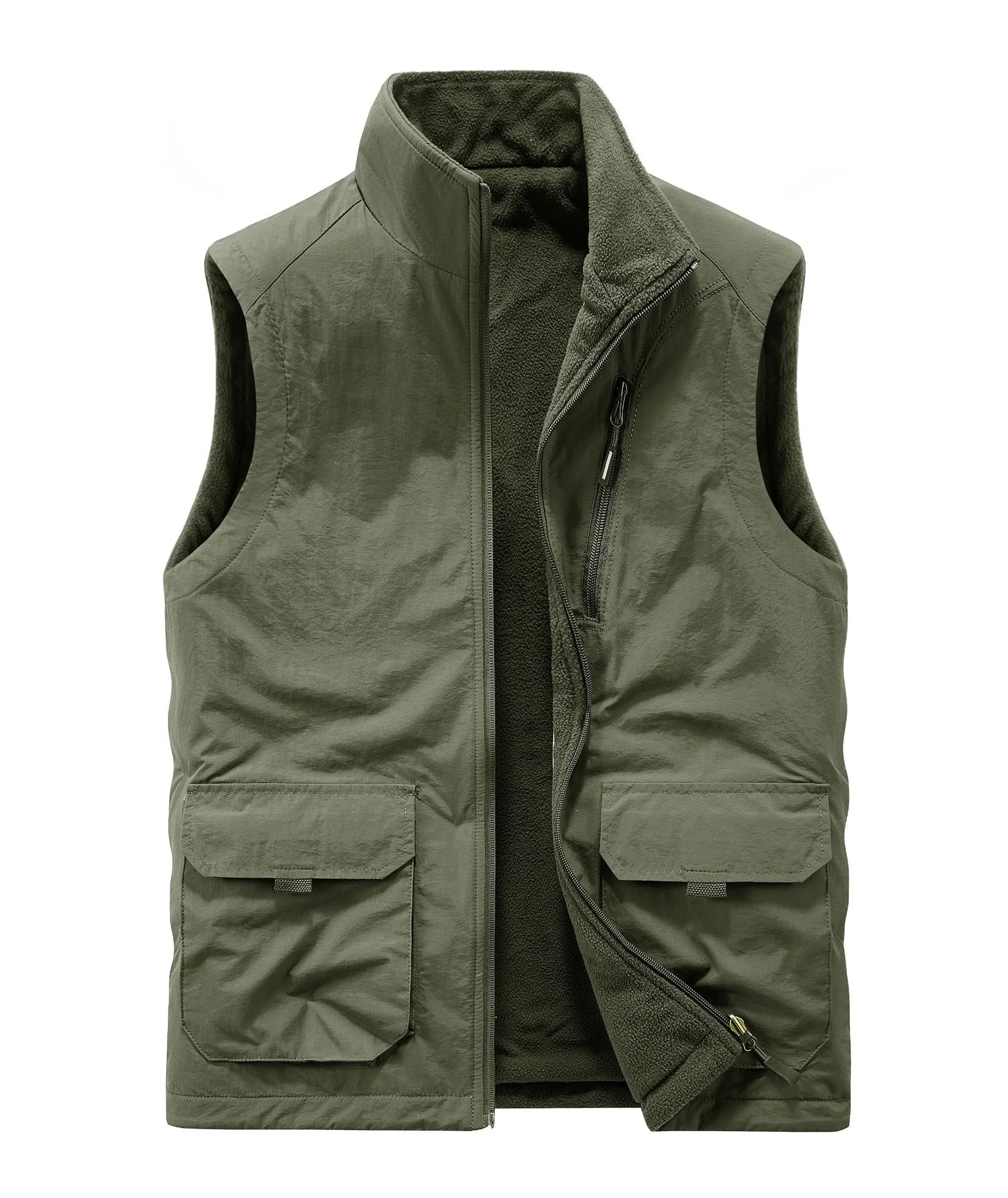 Men's Clothing Windbreak Work Wear Vests Windbreaker Tactical Jackets Military Bomber Male Clothes Heating Vest Camping Coats5XL