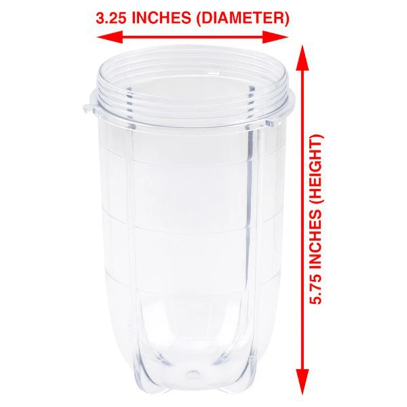  QUIENKITCH Juego de vasos y cuchillas de repuesto para  licuadora Magic Bala, compatible con 250W MB1001 : Hogar y Cocina