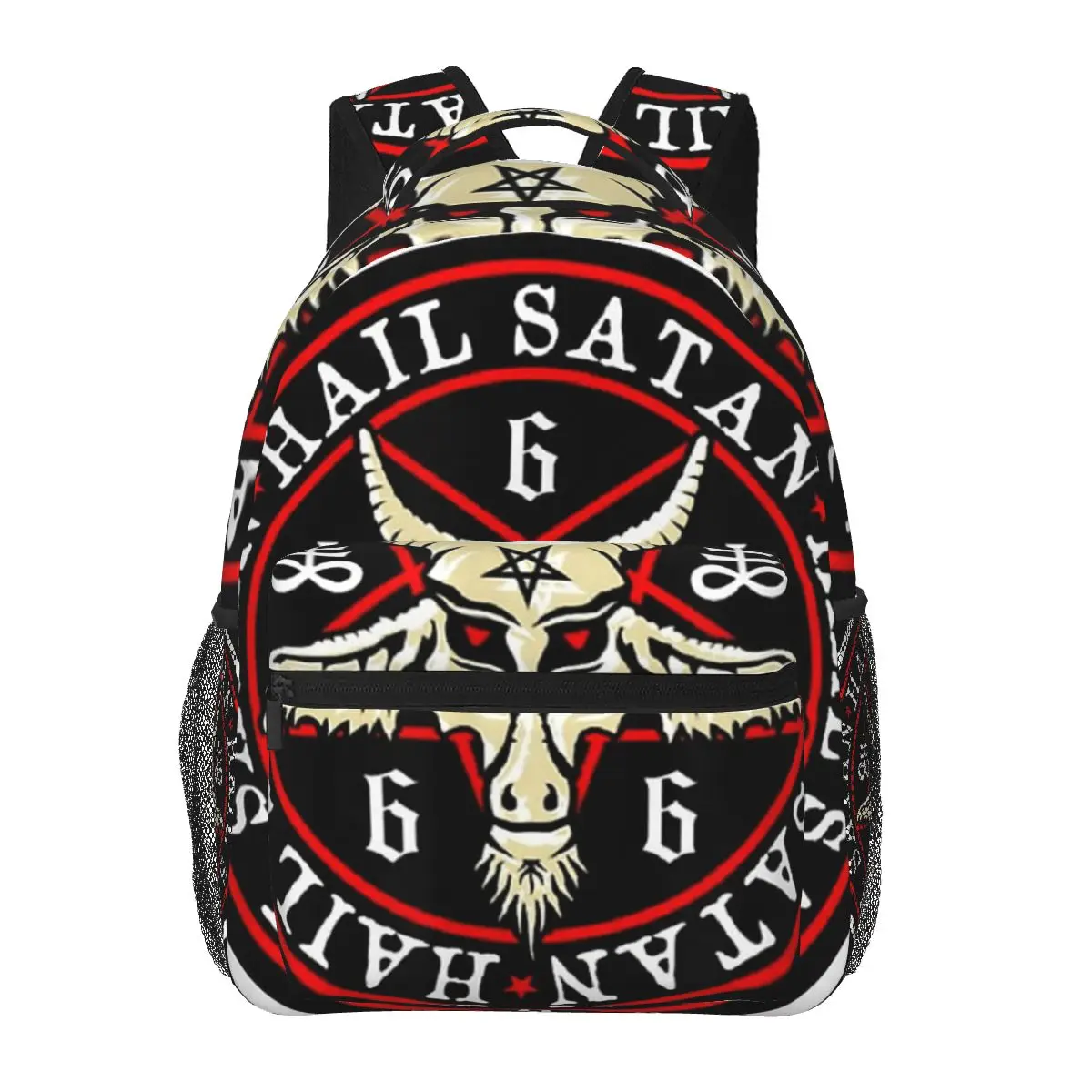 

Женский Повседневный Рюкзак Baphomet из козы, унисекс, для студентов, для отдыха, путешествий, рюкзак для компьютера