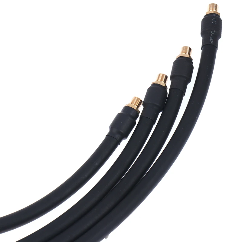 1pc 20cm/30cm/40cm/60cm Auto adapter Twist Reifen Luft gummis ch lauch flexibler Reifenventil-Verlängerung srohr adapter für Reifen füll pumpe – Detail 4