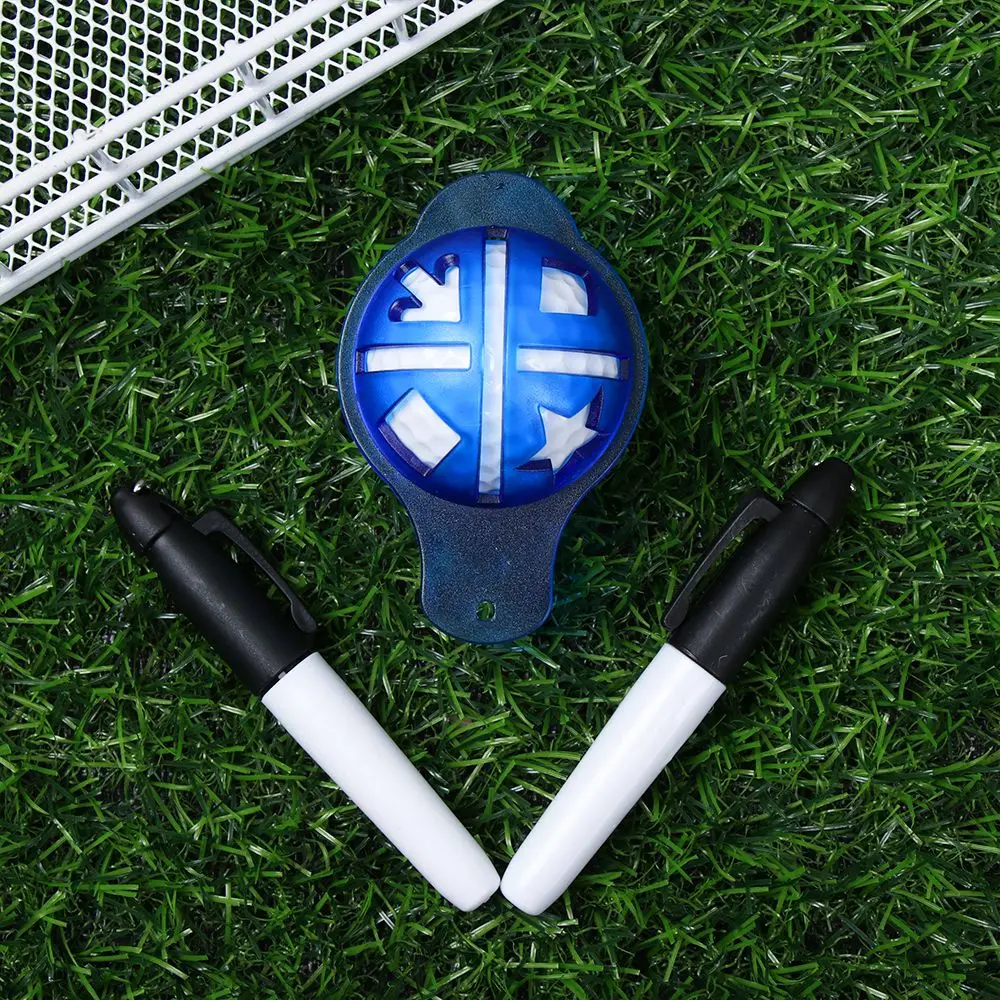 Outdoor Sport Tool Putting Positionering Aids Template Alignment Liner Marker Pen Golfbal Pen Marks Tool Liner Clip