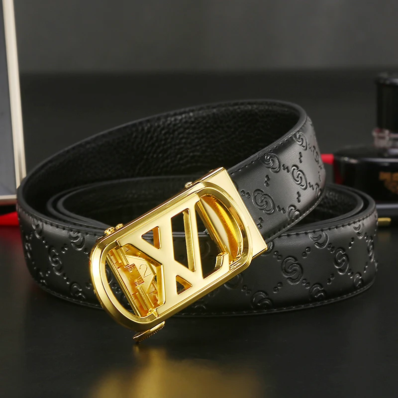 

New Men Belts Luxury Famous Genuine Leather Male Belts for Women wide 3.4cm High Quality Designers Brand Buckle Strap jeans