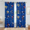 Animation Cartoon Printed Curtains, Bedroom, Living Room, Dormitory, Children's Room, Window Decoration, Home Decoration 2