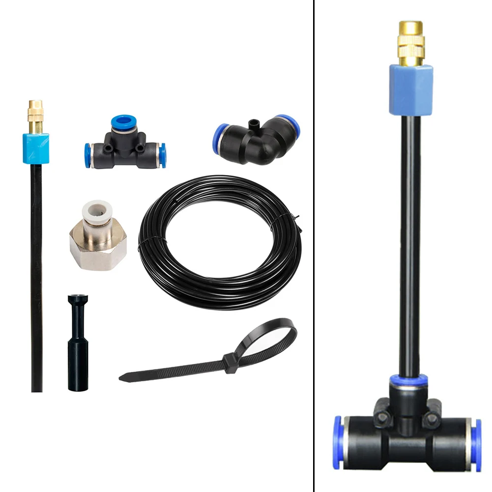 

DIY Free Bending Universal Spray Kit For Greenhouse Garden Flowers Plant Watering Irrigation Patio Misting Cooling