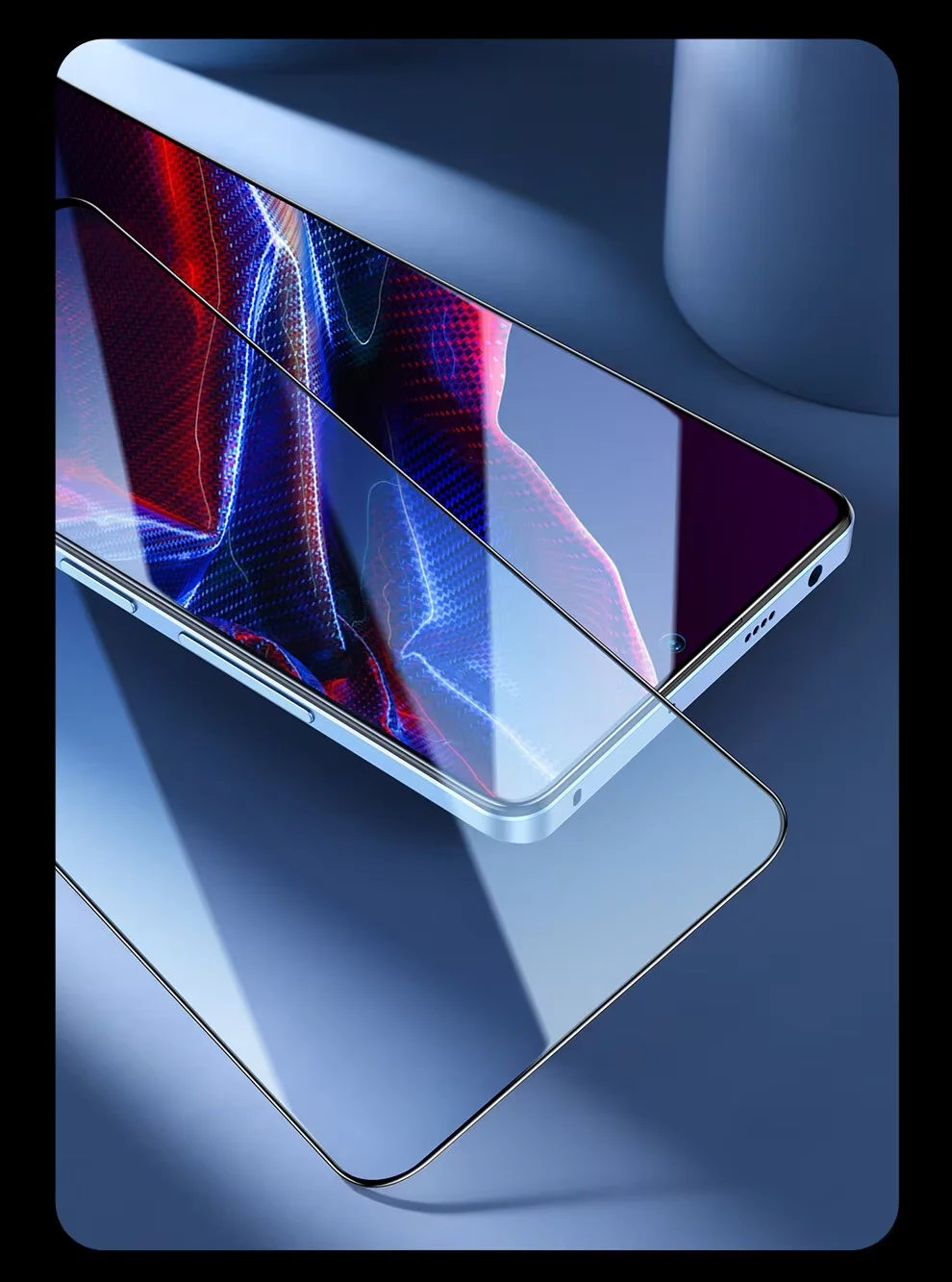 SmartDevil Displayschutzfolie für Xiaomi 14T 13T Pro Redmi K60 Ultra, vollständige Abdeckung, gehärtete Glasfolie, klare Privatsphäre für Redmi K70 – Detail 8