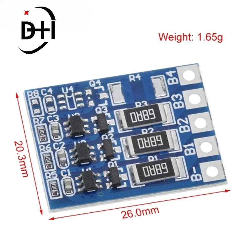 5 Pz 3S 4.2V Li-Ion Lipo Balancer Board Balncing Board Full Charge Battery Balance Board