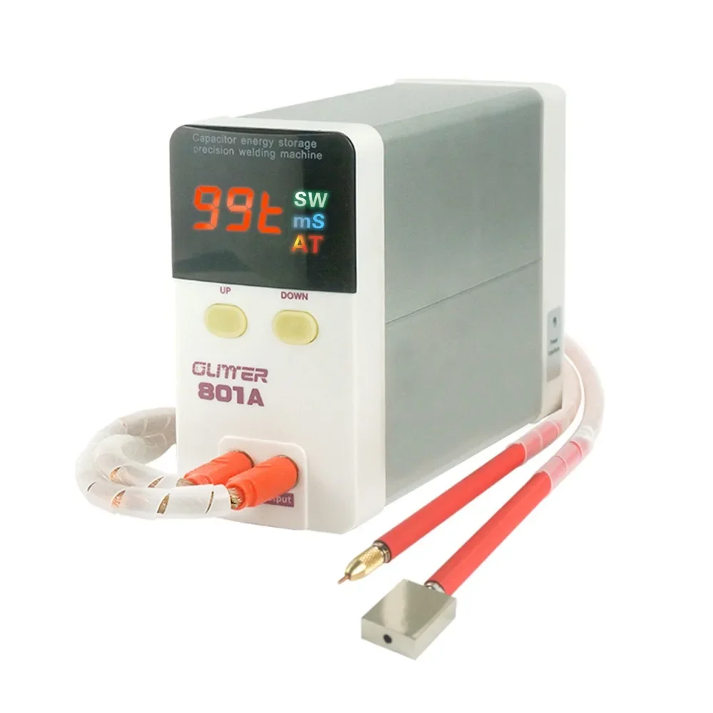 GLITTER 801A Battery Spot Welder Nickel Strip DIY18650 Lithium Battery Welder Stainless Steel. Iron. Nickel.spot Metal Welding 6
