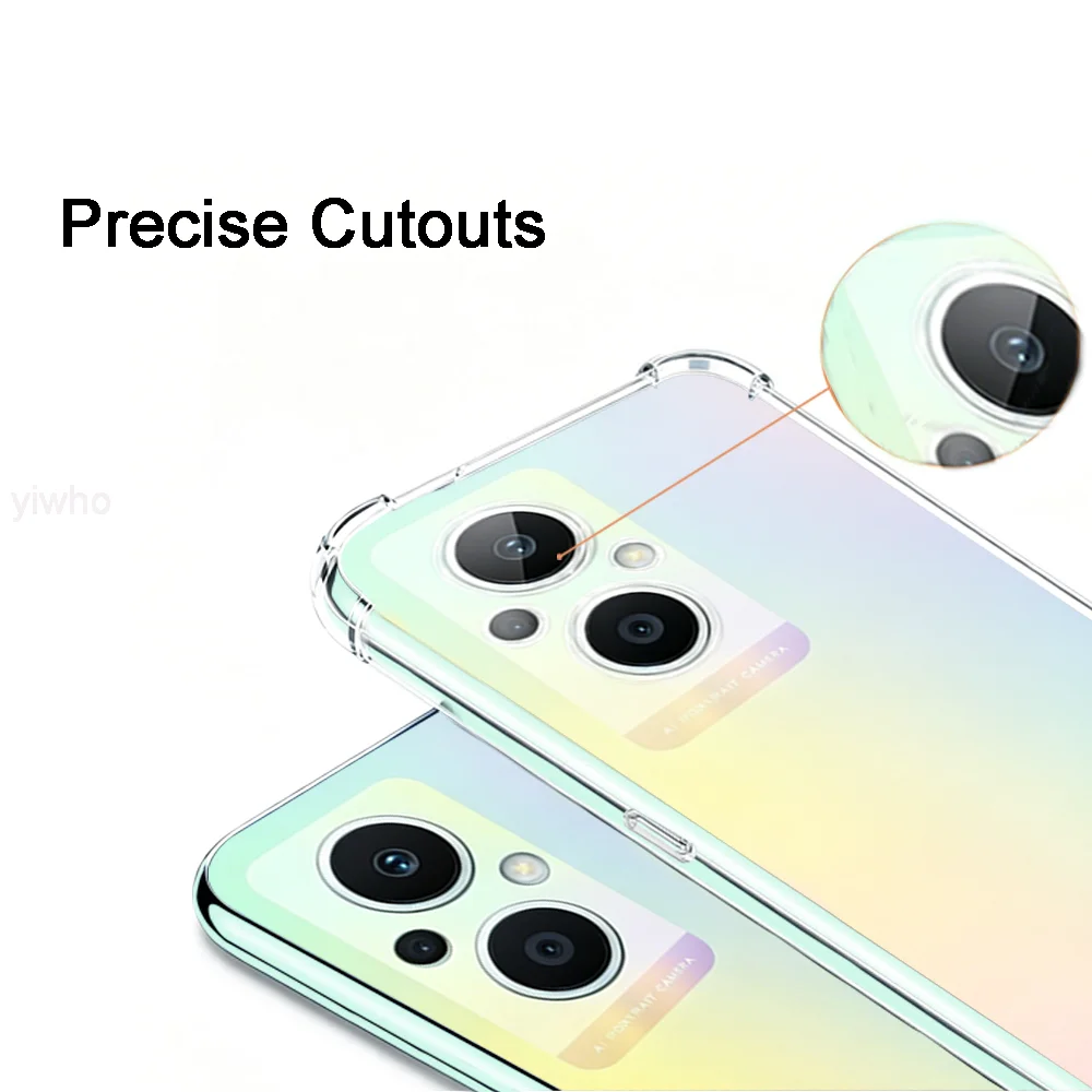 Transparent Shockproof TPU Phone Case - Clear Back Cover