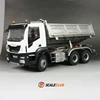 Scaleclub tamiya 1/14 6x6 all-metal hydraulic three-way dump truck 2