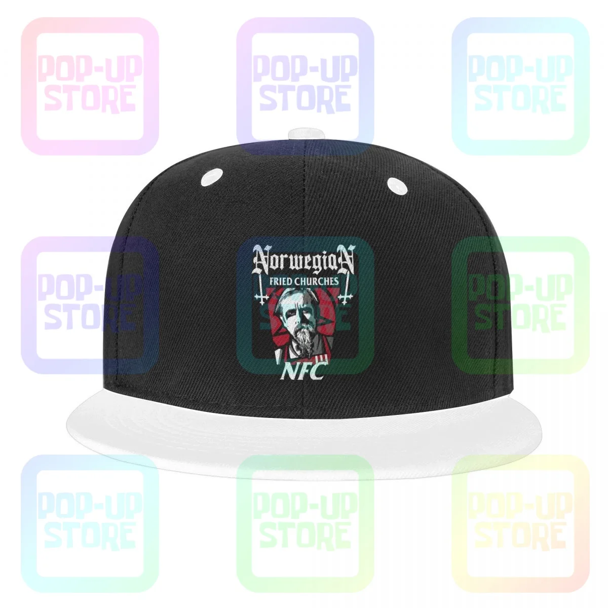 Nfc Norwegian Fried Churches Snapback Cap Colorful Baseball Caps Gift