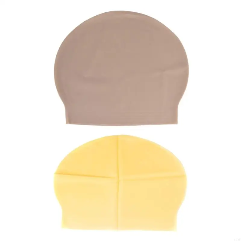 K3NF Bald Caps Adults Kids Makeup Bald Head Caps Fake Halloween Cosplay Costume Accessory Men Women Gifts