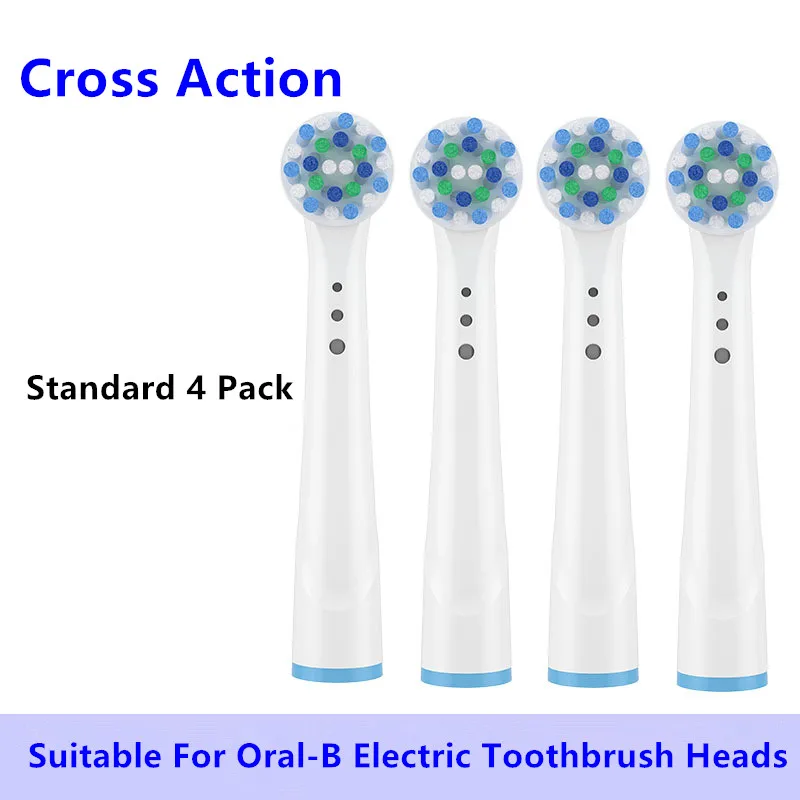 YE-639 YE-25A 4Pcs / Set Brush Head for Braun Oral-B Electric