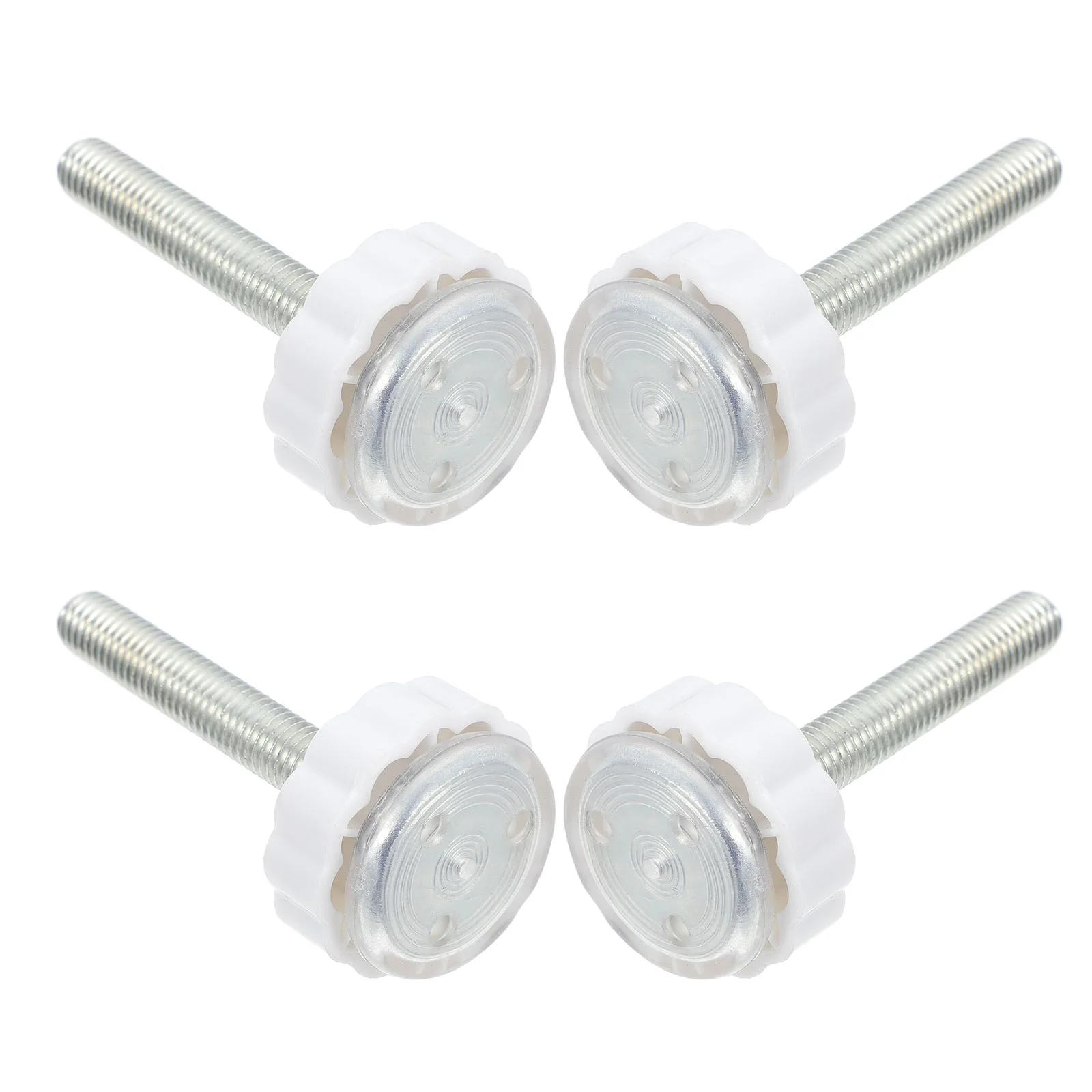 4 Pcs Bolt Fittings Baby Gate Replacements Bolts Threaded Spindle Rods Screw Kit Adapter Gates Mounted