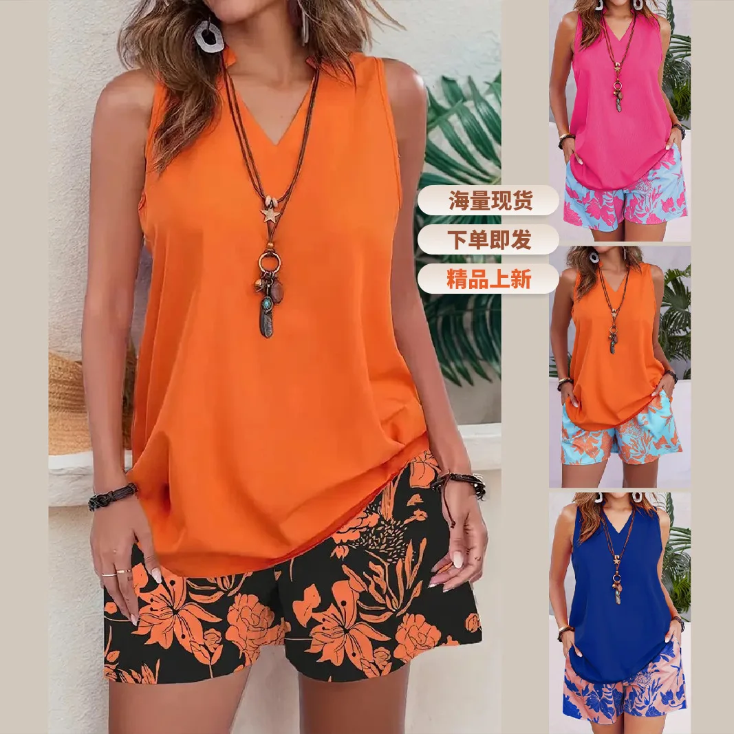 Burst Of Palette | LongShort Co-ord | Women