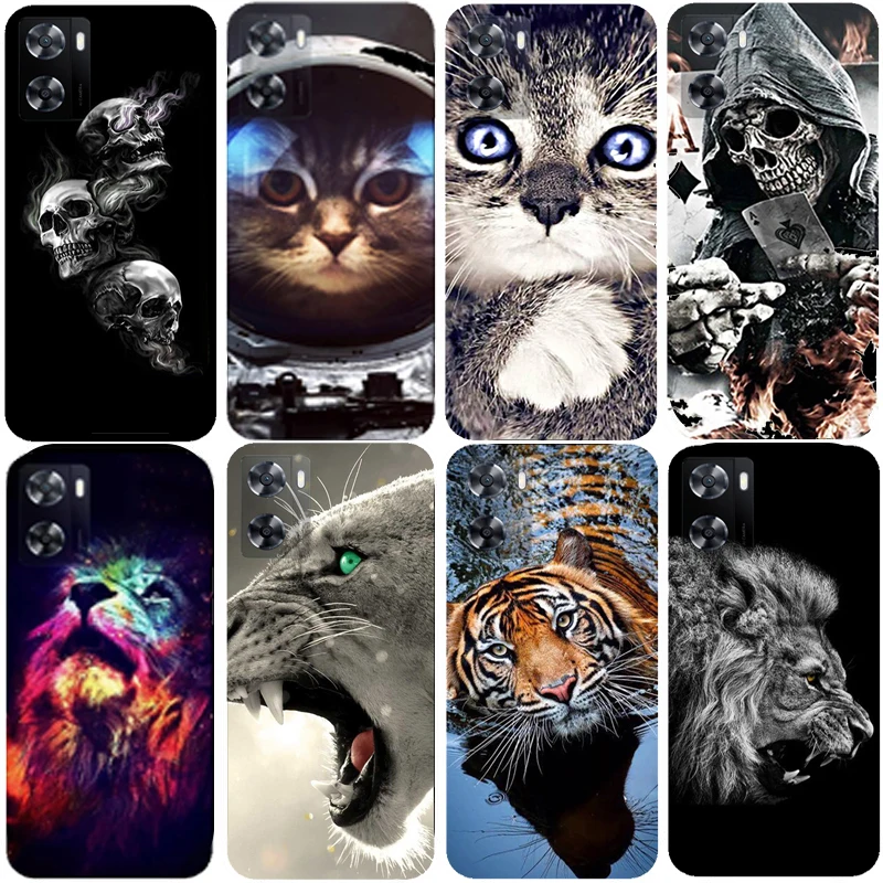 Per Oppo A57S Custodia A57 A77 Custodia In Silicone 4G Per Oppo A57 A57E A57S Cover Posteriore Trasparente Per Oppo A57 4G Paraurti Del Telefono Funda