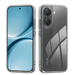 Ultra Thin Clear Transparent Shockproof Case - Soft Protective Cover for POCO X8 Pro Max (Clear)