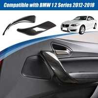 ABS Carbon Fiber Car Interior Door Pull Handle Cover Trim For BMW 1 2 Series F20 F21 F22 F23 2012-2018 Auto Accessories 4