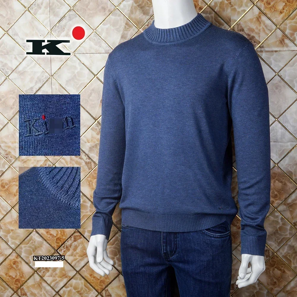 

BILLIONAIRE OECHSLI Sweater Cashmere men's 2024 new warm autumn winter Casual High collar elastic knitting big size M-4XL