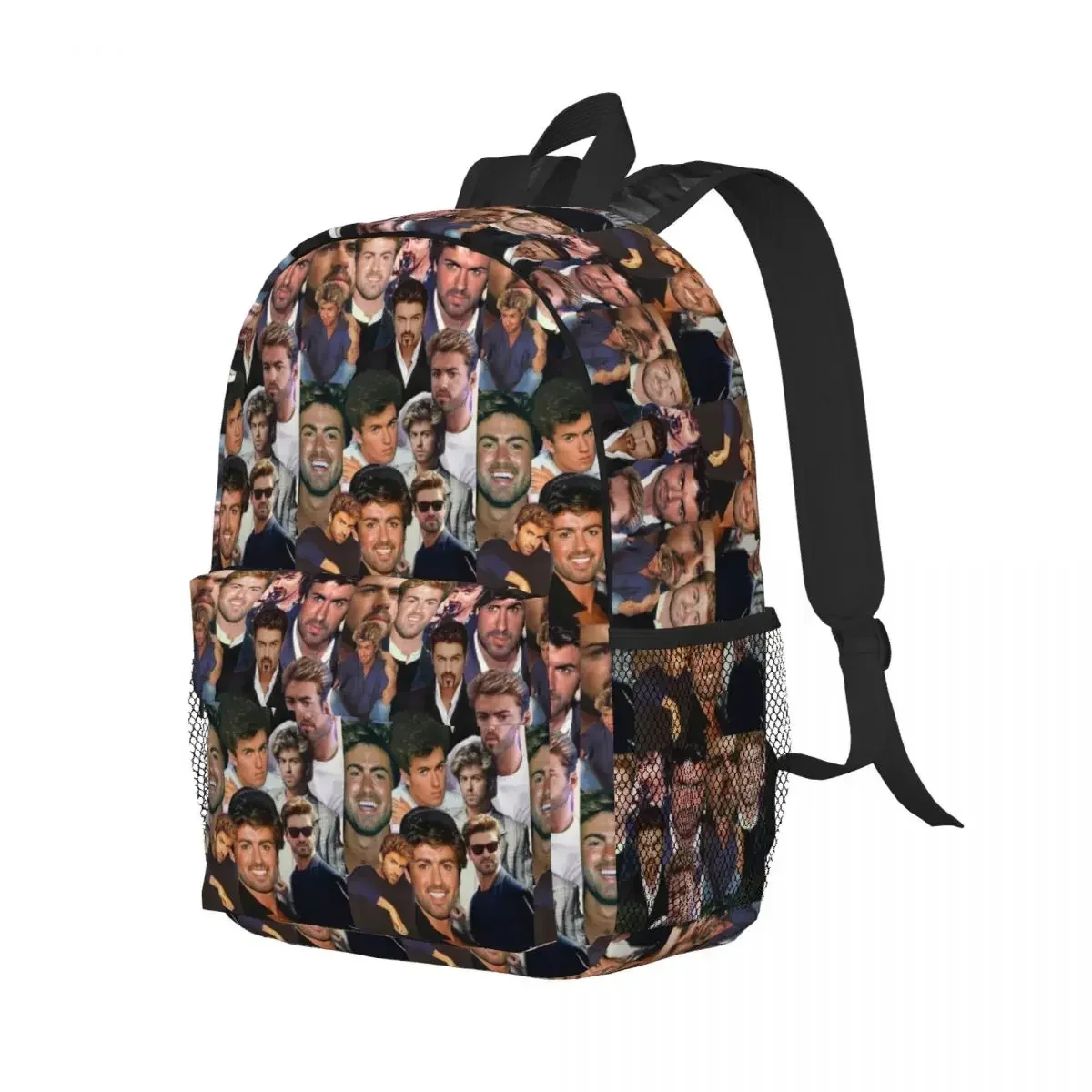 George Michael Backpack Student Boys Girls BookBag Kids School Bag Computer Shoulder Bags for Men Women 1