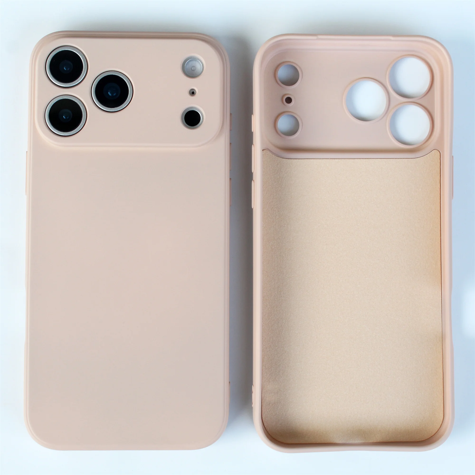 Luxury Soft Silicone Solid Color Case, Original Liquid TPU Cover