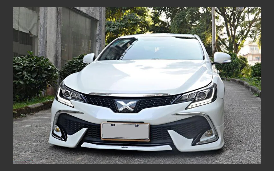 AKD Head Lamp for Toyota Mark X Reiz LED Headlight 2013-2017 Headlights Reiz DRL Turn Signal High Beam Angel Eye Projector Lens
