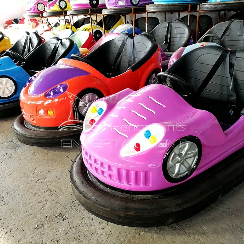 Amusement park equipment bumper cars two seats battery bumper car electric car for kids and adult