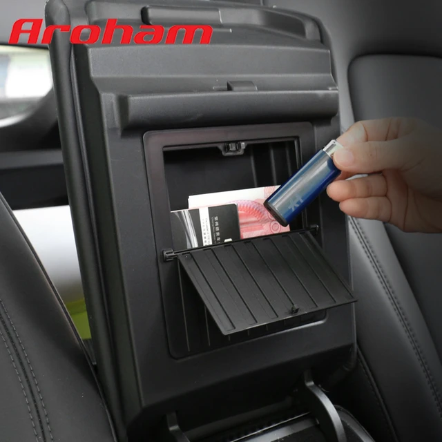 For Tesla Model 3 Highland 2024 Center Console Storage Box Rear Trunk  Organizer Trays Backseat Vent Cover Charging Nonslip Mat - AliExpress
