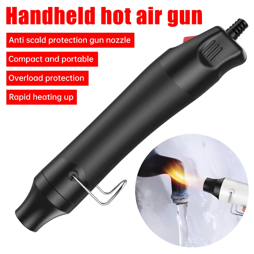 EU Circular Plug Hot Air Gun Mini Baking Gun LCD Heat 2 Temperature Modes Repair Circuit Board Soldering Heat Tool