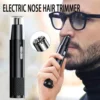 Rechargeable Men's Gentle and Safe Face Care Trimmer for Effective Beard Hair Removal - Reliable Nose and Ear Shaving Solution 1