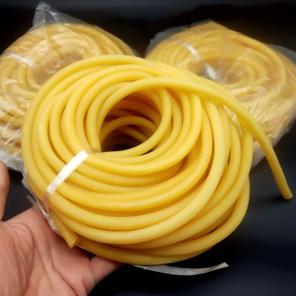 tube en caoutchouc latex naturel de tuyau de puissance élastique avec