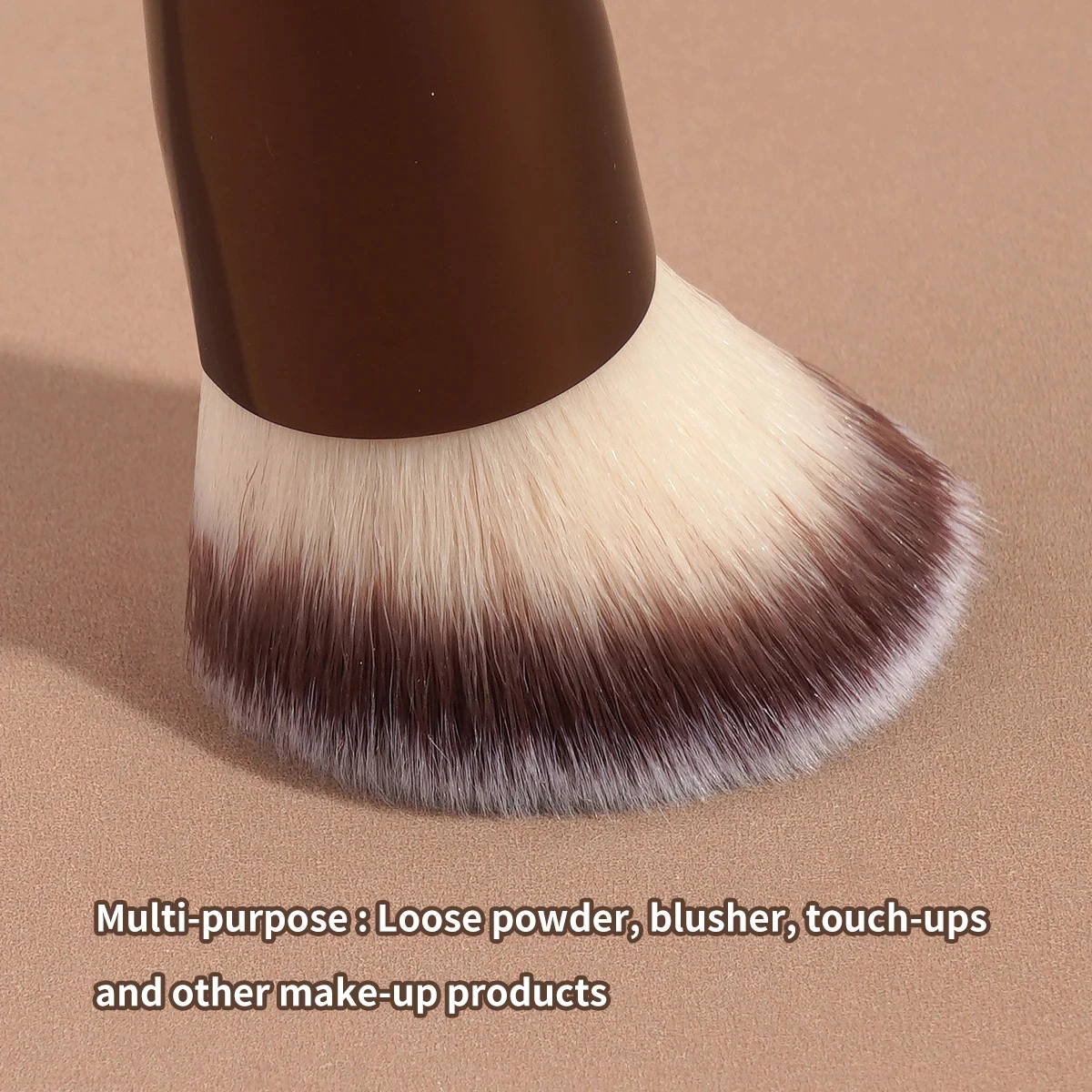 Doppelseitiger Make-up-pinsel Für Foundation Creme Und Puder_voghion.com